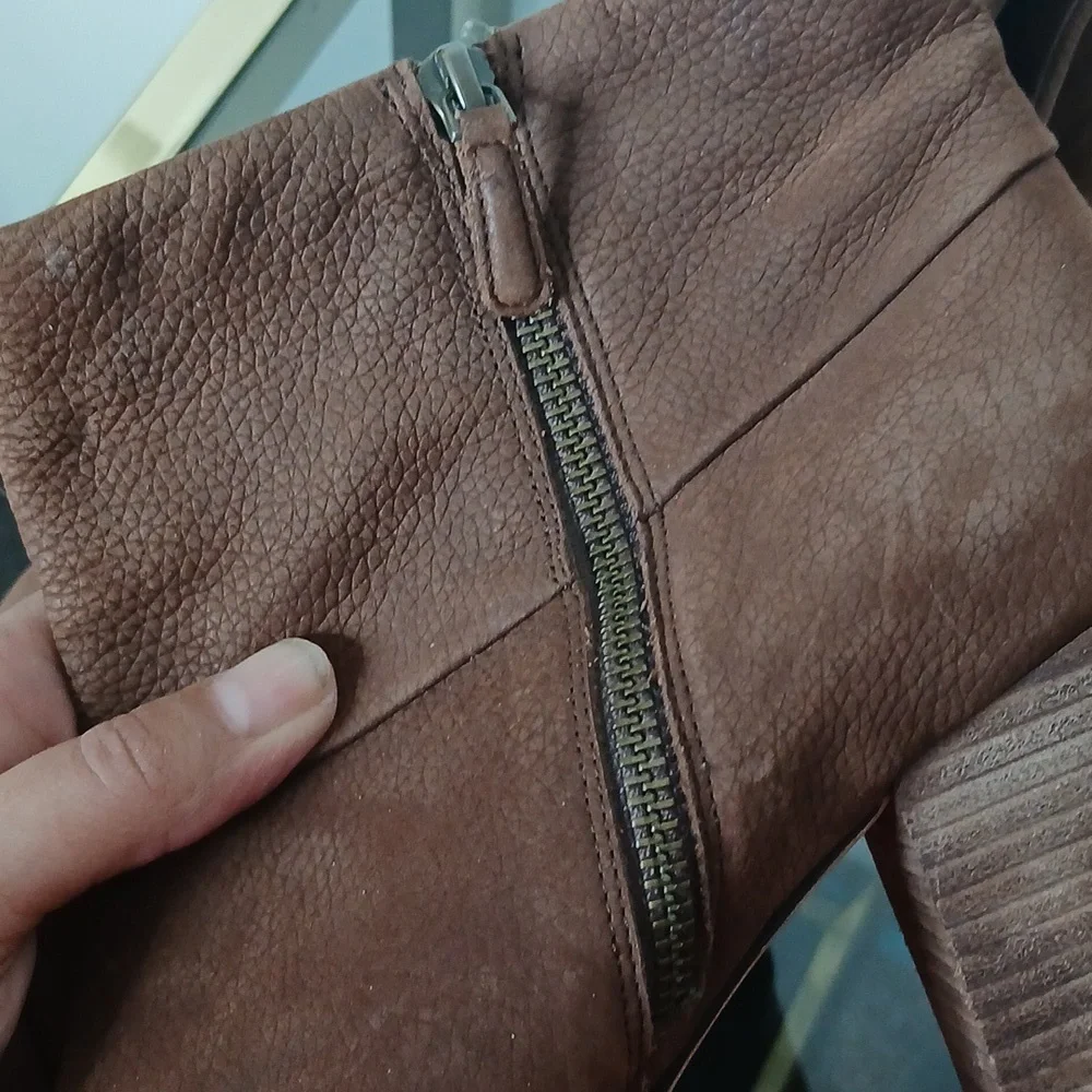 Cole Haan nike air Cassidy brown ankle booties size 10 - Picture 11 of 16